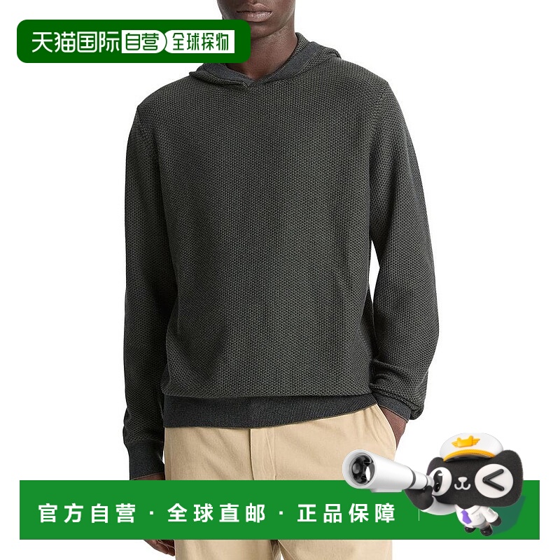 1h可退 【美国直邮】vince 男士 帽衫运动夹克衫长袖卫衣上衣男装