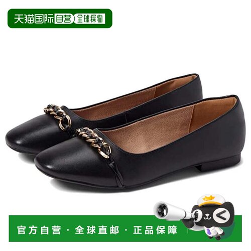 自营Women's Rockport Zoie CI9673 Ballet Flats Black Leather