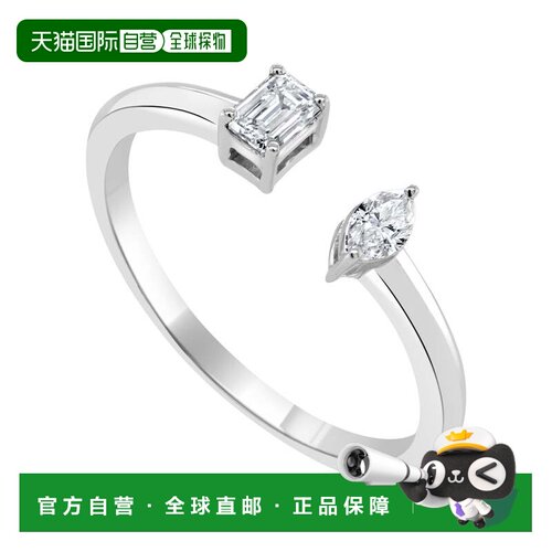 自营sabrina14K White Gold Diamond Band - yellow gold 美国奥