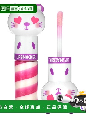 香港直邮Lip Smacker,Lippy Pals Gloss，小猫，甜奇异果小猫，0.