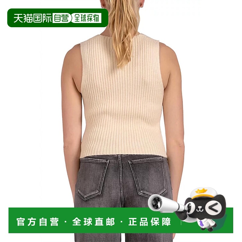 自营elanBella Sweater Vest In Beige - beige 美国奥莱直发