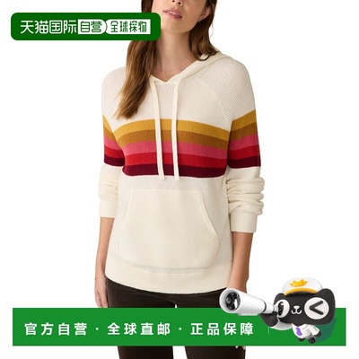 自营Faherty Throwback Cashmere-Blend Hoodie - yellow 美国奥