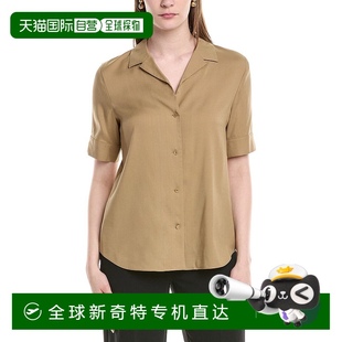 lafayette new 自营 148 yorkLafayette 148纽约立领真丝混纺修身