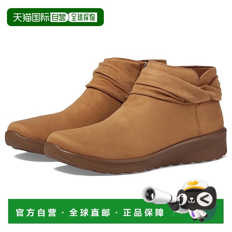 1h可退 香港直邮潮奢 bzees 女士 Gemma 靴子 brown棕色 舒适时尚