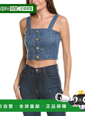 自营 bishop + youngBishop+Young Parker Tweed上衣-蓝色 美国奥