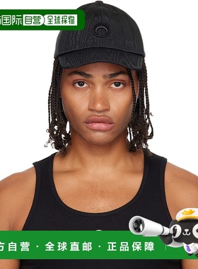 1h可退 香港直邮潮奢 Marine Serre 男士 黑色 Recycled Moire 棒