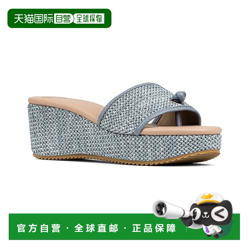 自营 donald pliner唐纳德 普林纳 西利滑梯-蓝色 美国奥莱直发