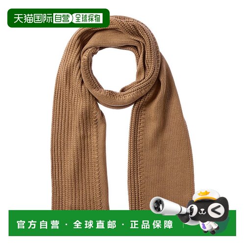 美国直邮自营rag & bone Ryan羊毛混纺围巾-棕色 美国奥莱直发