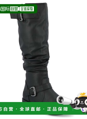 自营journee collectionJournee Women's Stormy Boot - black 美