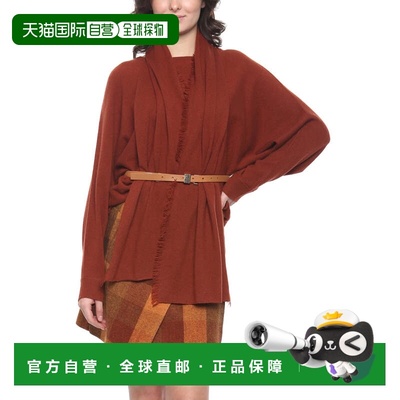 自营in2Cashmere Scarf with Fringe - spice 美国奥莱直发