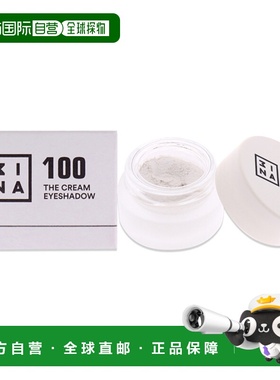 美国直邮3INA米娜奶油眼影-100白色女士眼影-3g正品