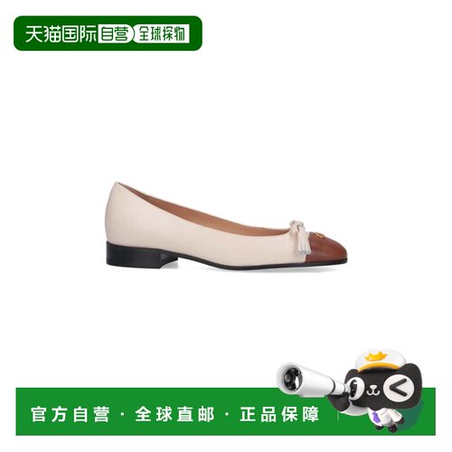 自营valentino garavani“Valet Du King” 芭蕾舞鞋平底鞋-奶油-