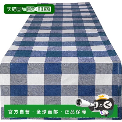 自营 zulay kitchenZulay Home 14英寸x72英寸桌面跑鞋-蓝色和白