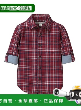 自营 hope & henryHope&Henry双织卷衬衫-红色 美国奥莱直发