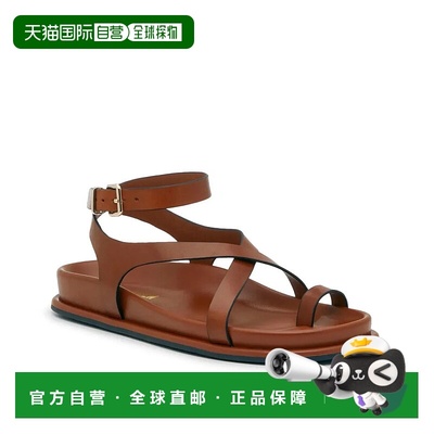 自营Steve Madden Zendra Sandals Women's Cognac Toe Loop Ankl