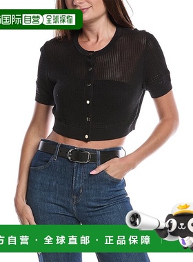 自营 TOCCIN 悉尼 Pointelle 毛衣 - 黑色 美国奥莱直发