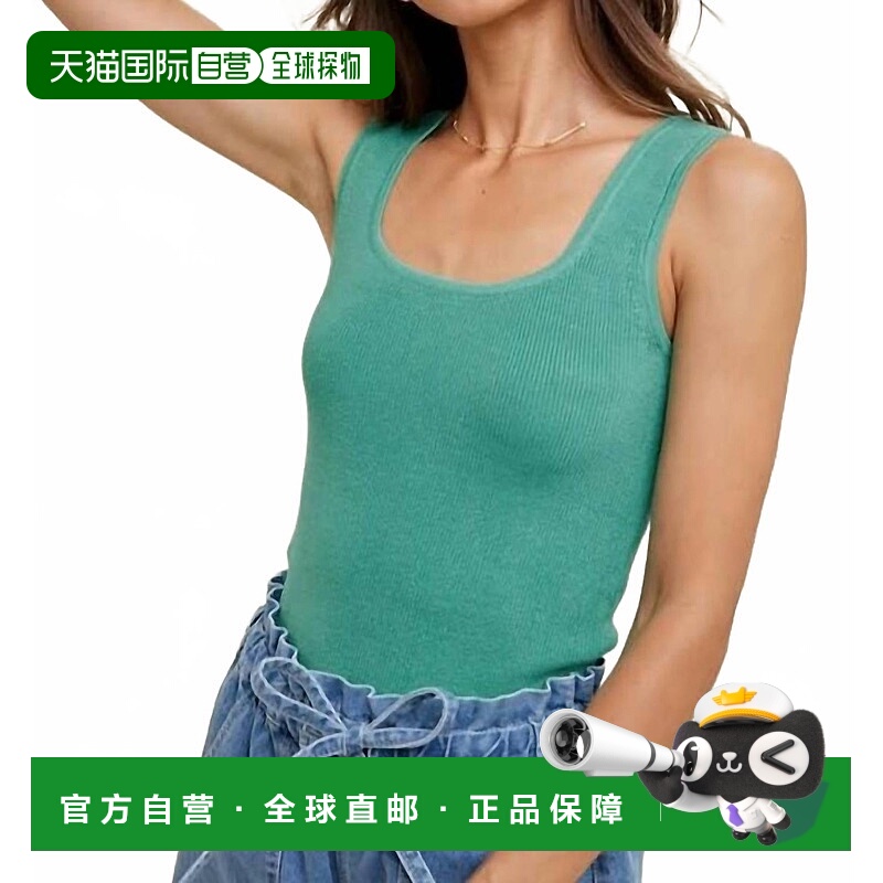 自营wishlistSweater Tank Top In Emerald - emerald 美国奥莱直