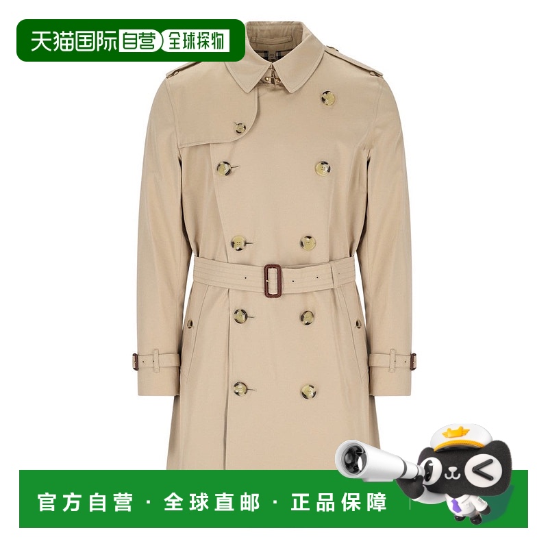 自营 burberry“肯辛顿”风衣——米色——中性色 美国奥莱直发