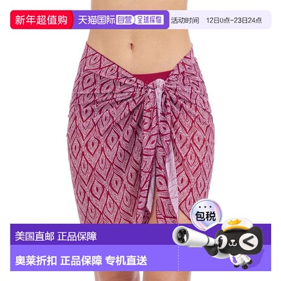 自营Profile by Gottex Plume Sarong - red 美国奥莱直发