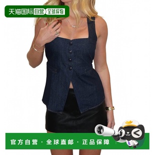 Denim navy Navy Blue blue 自營olivaceousRylan 美國 Top
