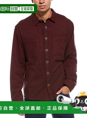 自营Sovereign Code Collier Shacket - red 美国奥莱直发