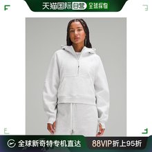 香港直邮潮奢 Lululemon 女士 Scuba Oversized 半拉鍊式連帽上衣