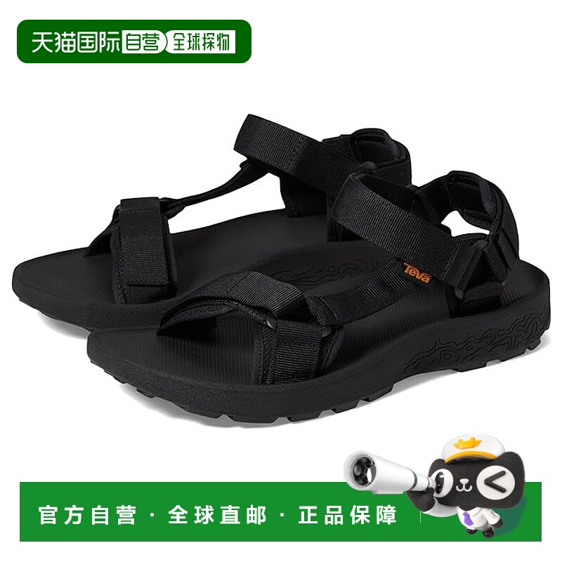 1h可退 香港直邮潮奢 Teva 男士 Hydratrek 凉鞋 black黑色 舒适