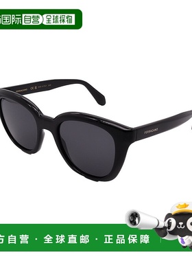 自营salvatore ferragamo菲拉格慕中性款SF2000S 1mm太阳镜-黑色