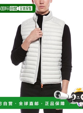 自营Save the Duck Remo Vest - grey 美国奥莱直发