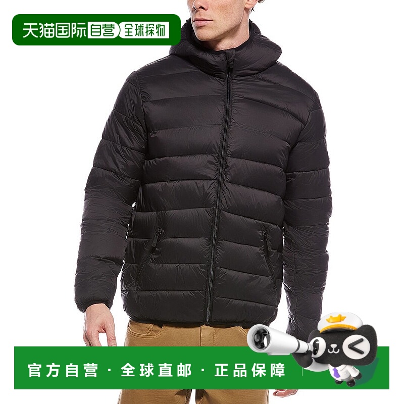 自营Point Zero Ultralight Chevron Quilted Jacket - black 美