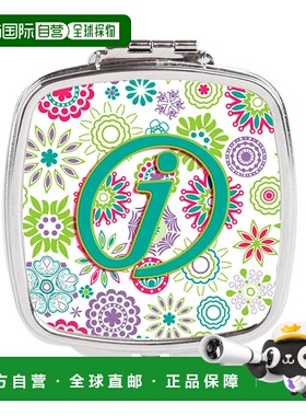 自营 Carolines Treasures CJ2011-JSCM 字母 J 花朵粉红色正品