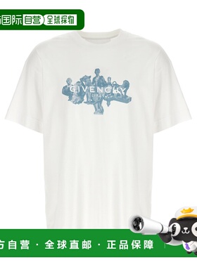 自营Givenchy Men's Oggetti Di Hubert T-Shirt - white 美国奥