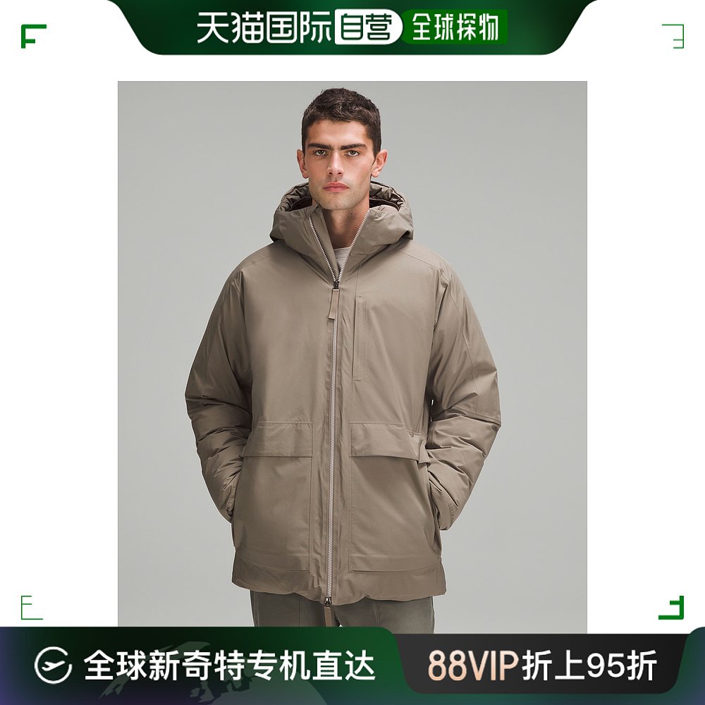 香港直邮潮奢 Lululemon 男士 StretchSeal | Coats 羽绒风雪大衣