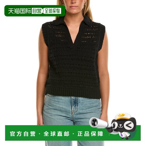自营Velvet by Graham & Spencer Renee Sweater - black 美国奥