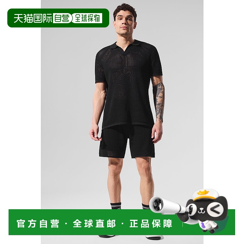 美国直邮AloYoga瑜伽男士Polo衫运动M1229R