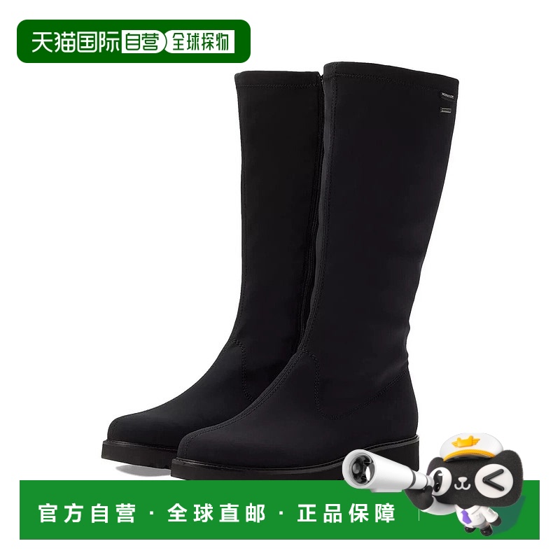 自营 Mephisto Sila MT SILAMT-400女式美国9.5黑色拉链中筒靴KHD