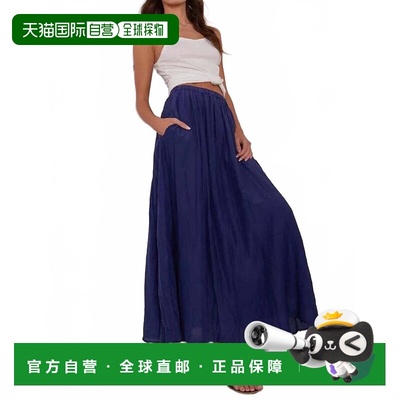 自营velvet by graham & spencerMariela Linen Skirt In Cavern