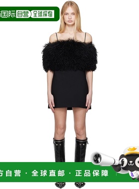 1h可退 香港直邮潮奢 Alexander Wang 亚历山大 王 女士 黑色 Det