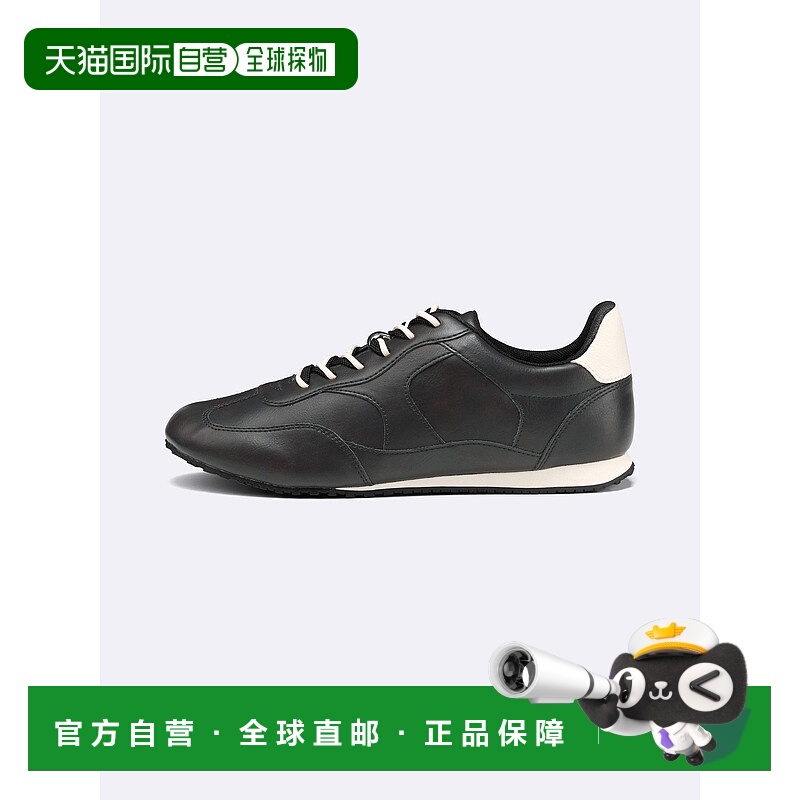 自营 日潮跑腿GU极优 双系带平底运动鞋 09 BLACK WOMEN XS 35774