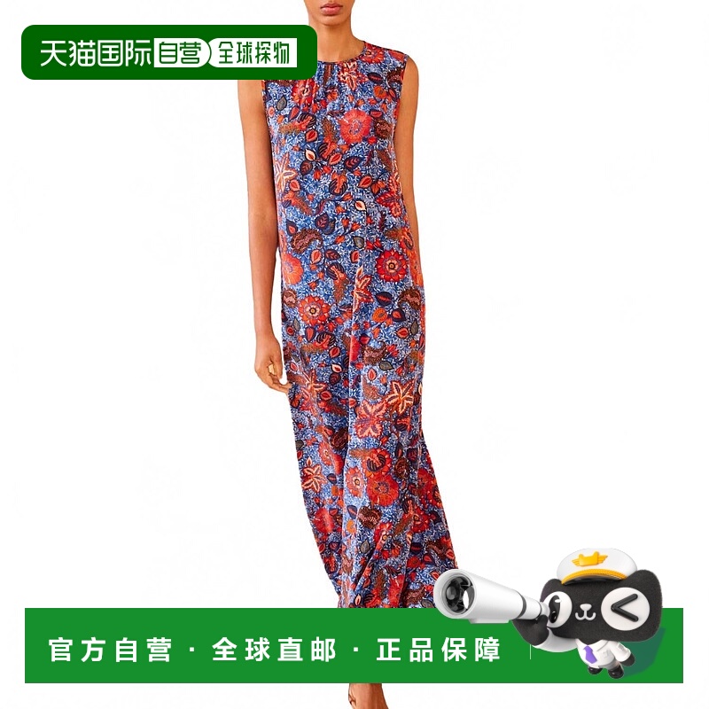 自营ulla johnsonCorsica Maxi Dress In Clematis - clematis 美