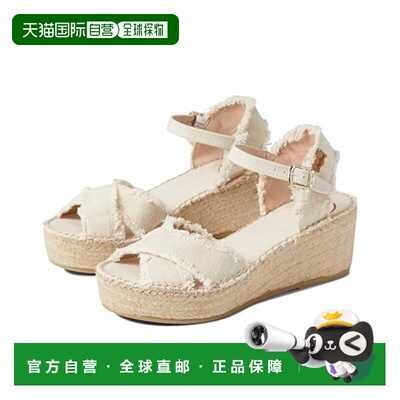 自营Toni Pons Irina Sandal Womens Ivory Ankle Strap Wedge He