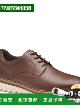 自营Johnston & Murphy Men's Ralston Plain Toe Lace-Up Oxford