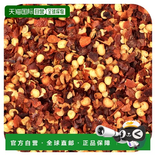 香港直邮Frontier Co-op,有机红辣椒碎末，16盎司（453克）