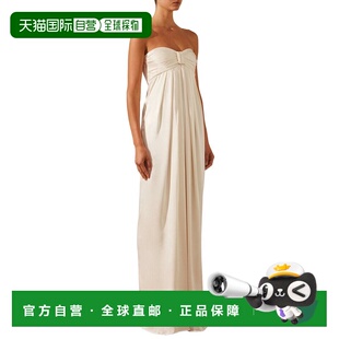 自营Shona Knot white 美国 Strapless Dress Lune Joy Maxi