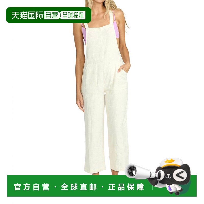 自营billabongPacific Time Jumpsuit In White Cap - white cap