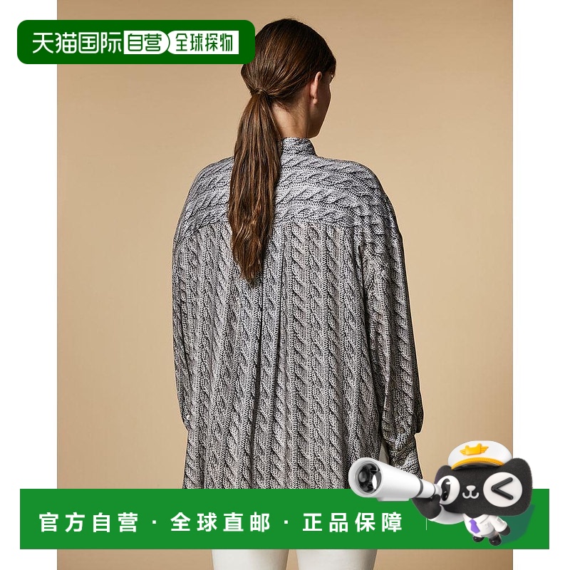 1h可退 【美国直邮】marina rinaldi 女士 衬衫印花长袖