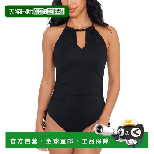 自营Magicsuit Sachi一件-黑色 美国奥莱直发泳衣