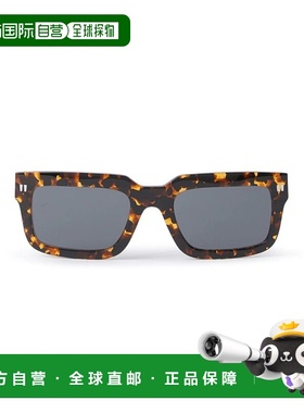 自营 off-white米白色夹式方形太阳镜-哈瓦那深灰色 美国奥莱直发