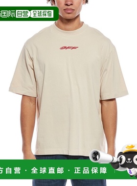 自营Off-White Hl_Vinyl Skate T-Shirt - beige 美国奥莱直发