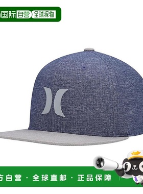 1h可退 【美国直邮】Hurley 男士蓝色灰色Phantom Core快扣帽子